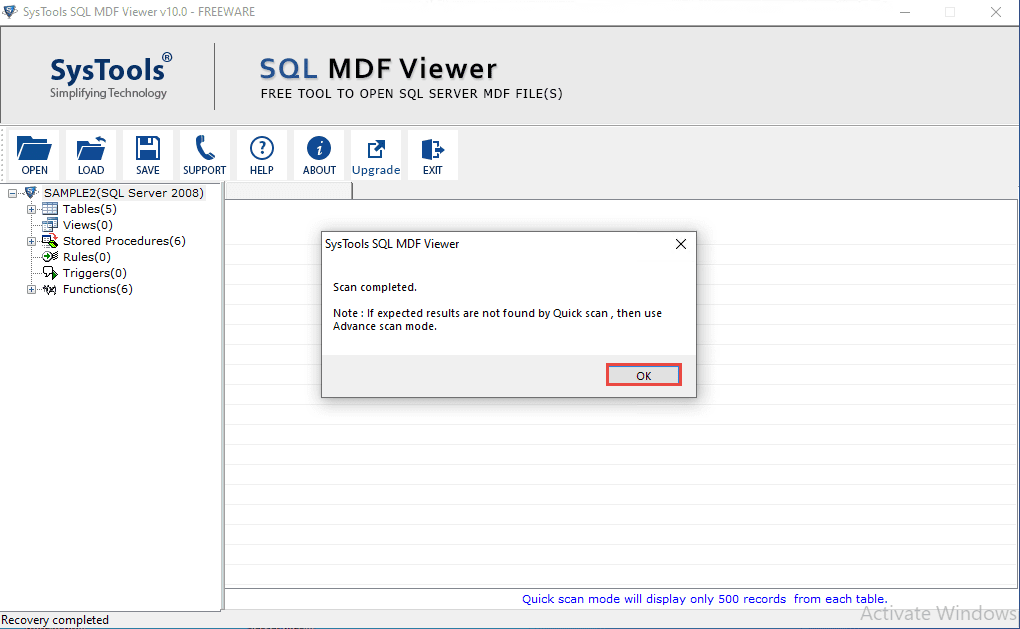 4 unable to open MDF file access denied