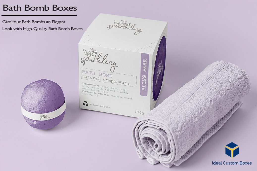 Photo of Different Types of Custom Bath Bomb Boxes